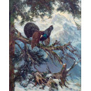 РЕПРОДУКЦИИ НА КАРТИНИ Глухар по време на брачния сезон (1921)